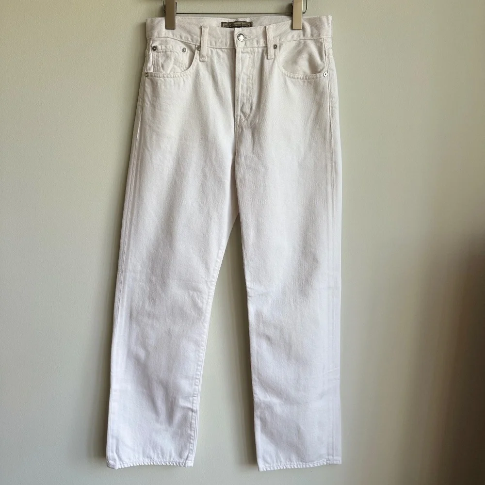 J. Crew White POINT SUR Jeans